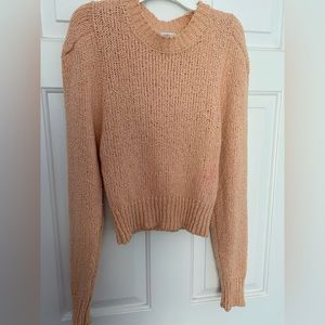Zara knit round neck sweater gently worn,